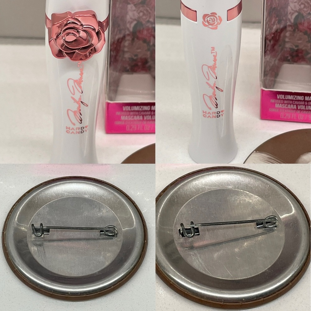 Hard Candy x Marilyn Monroe Volumizing Mascara Caviar infused & Collector Pin - Picture 8 of 11